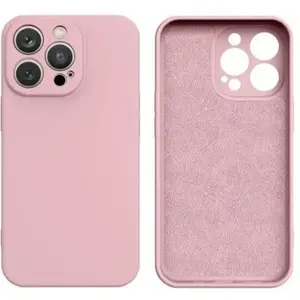 Silikona vāciņš Samsung Galaxy A34 5G no iLike — rozā, ar mīkstu pārklājumu, plāns