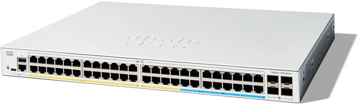 Cisco Catalyst C1300-48MGP-4X vadāms L2/L3 Gigabit