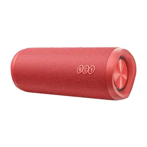 Portatīvā bezvadu skaļruņa QCY SP7 sarkana — Bluetooth 5.0, kompakts dizains