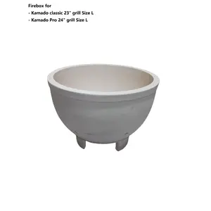 Kamado firebox TARGUS Firebox 23/24 inch — durable construction, heat retention