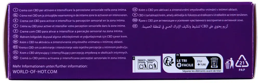 Интимный крем для вульвы HOT V-Activ CBD 50 мл Photo 5