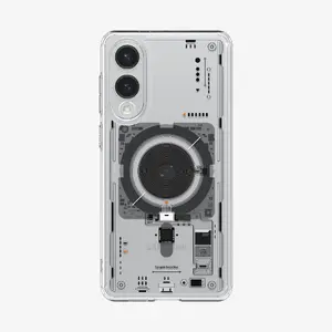 Чехол Spigen Galaxy S25 Edge Прозрачный 6.7 дюйма