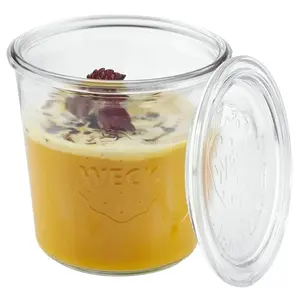 Jar Paderno 41589-58 Round 0.58 L Transparent 2 pcs