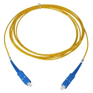 Fibre optic cable BlueOptics SFP2222BU10MK SC G.657.A1 10 m Yellow