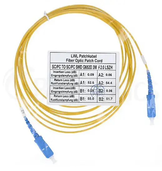 Fibre optic cable BlueOptics SFP2222BU10MK Photo 3