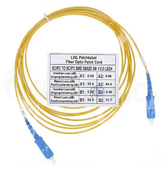 Оптоволоконный кабель BlueOptics SFP2222BU2MK Photo 3