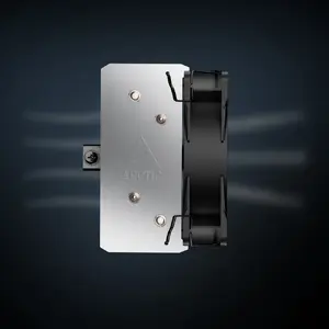 Efficient Cooling with Offset Heatpipes