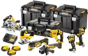 Набор электроинструментов DeWalt DCK706P3T-QW, 14 предметов