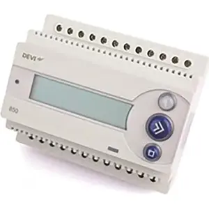 Snow and ice detection system DANFOSS devireg 850 with 4 sensors and display, 1-pole