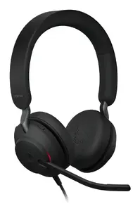 Jabra Evolve2 40 SE Wired Headset Binaural Black with Boom Microphone and Head-band for Office and Call Center