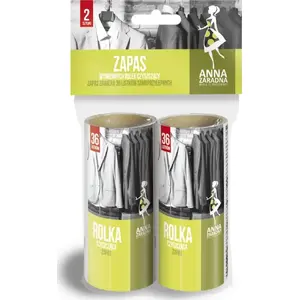 Replacement cleaning rollers Anna Zaradna CH0512, set of 2, white