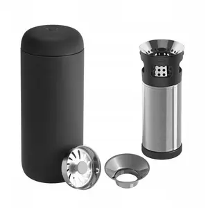 Mug and Infuser Set FELLOW Carter Move Mug 473 ml with Carter Infuser, black