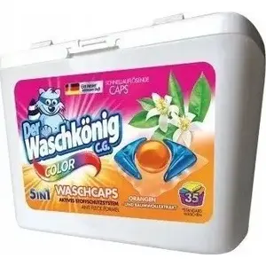 Капсулы для стирки WASCHKONIG Color 35 шт — средство для цветного белья