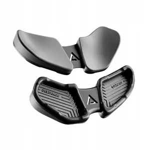 Ergonomic Right-Hand Wrist Rest for Mouse L by ram mounts — Carpio V2, gray (CR-L-GR-R)