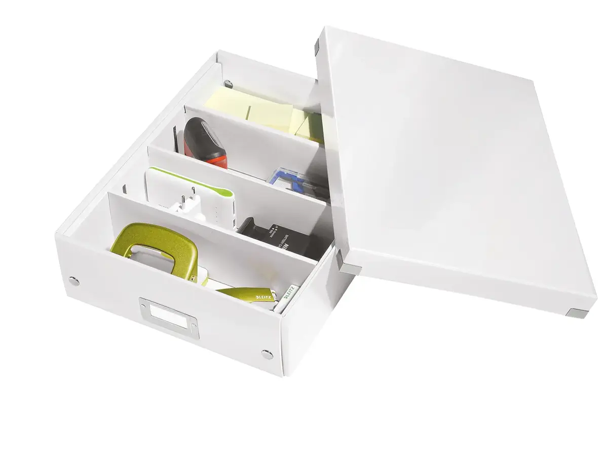 LEITZ 60580001 glabāšanas kaste, polipropilēns, balta Photo 2
