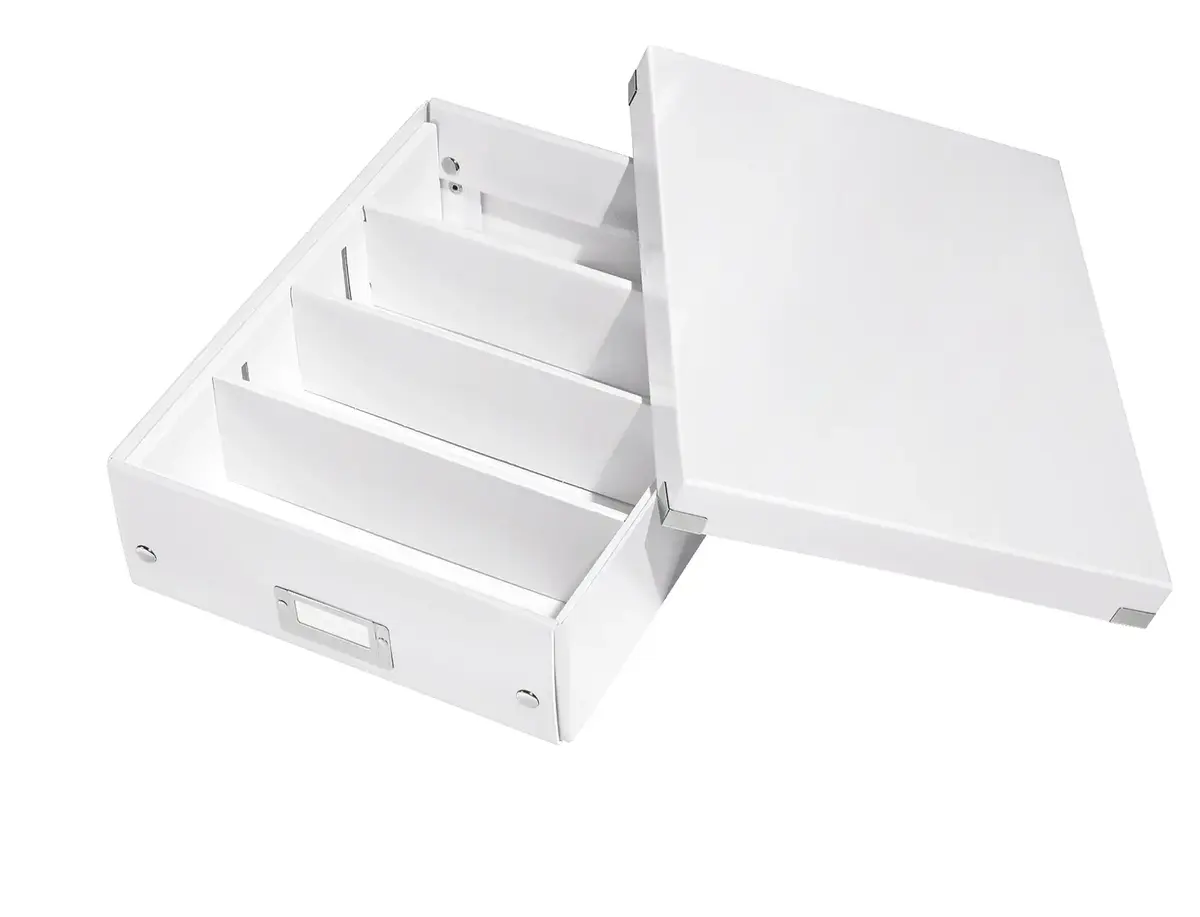 LEITZ 60580001 glabāšanas kaste, polipropilēns, balta Photo 3