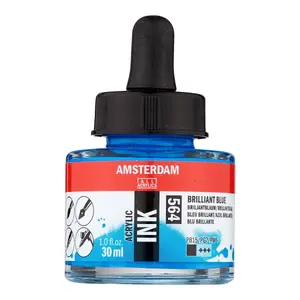 Drawing ink Artequipment Amsterdam 17205640 — Blue, 30 ml bottle