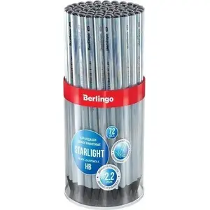Pencil Berlingo Starlight HB pack of 72 — Berlingo model 257275