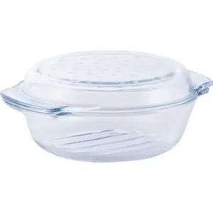 Glass Baking Dish Termisil grill and Drop 2.4 l – Termisil ovenproof cookware 2.4L