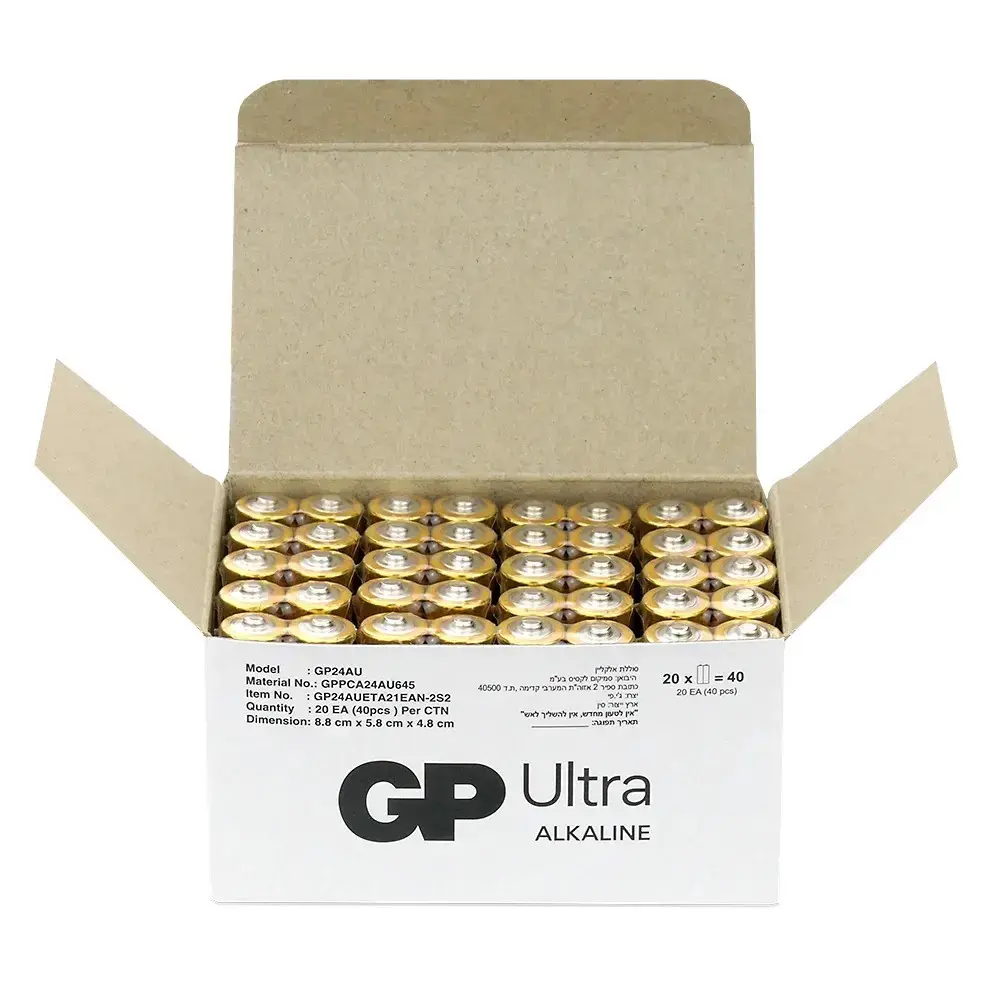 GP Battery Ultra AAA LR03 1,5В — 40 шт. Photo 3