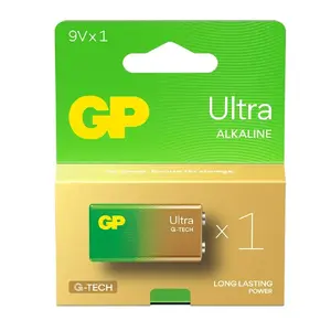 Alkaline 9V Battery GP Battery 6LR61 – 1 pcs