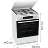 Gorenje GK6C5WF газо-электрическая плита Photo 2