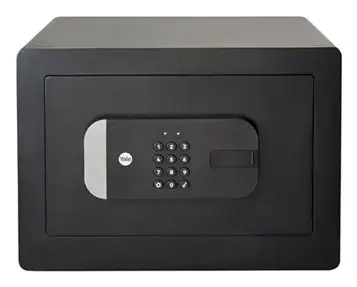 Yale YSS/250/EB1 brīvi stāvošs seifs melnā