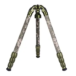 Штатив Sirui CT-3204 для цифровых/пленочных камер, 3 секции, грузоподъёмность 25 кг, макс. высота 150 см, камуфляж зелёный