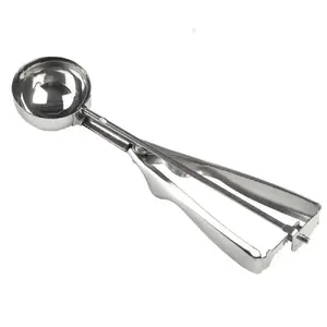 Ice cream spoon Prymus-AGD PL45098-2, stainless steel, 22 cm, bowl Ø 5 cm