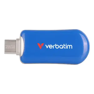 USB Flash Drive Verbatim 256GB USB Type-C Plectra Blue