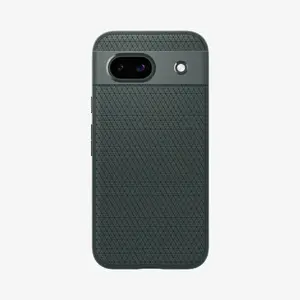 Aizsargvāciņš Spigen priekš Google Pixel 8a — Liquid Air, TPU, 6,1", zaļš