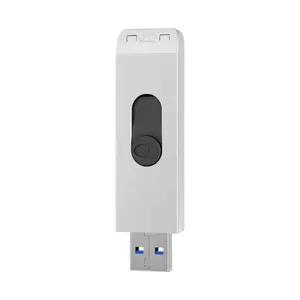 USB флеш-накопитель HP HPFD819W-A-64 64 ГБ USB Type-A 3.2 Gen 2 (3.1 Gen 2) серебристый, слайдер