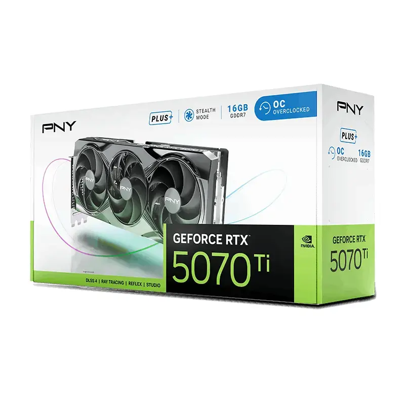 Видеокарта PNY GeForce RTX 5070 Ti Photo 10