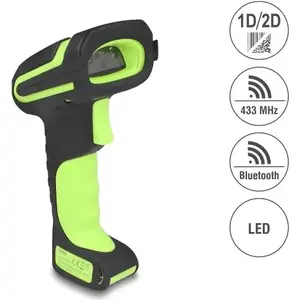Barcode Scanner DELOCK 90588 1D/2D Bluetooth 433 MHz portable scanner