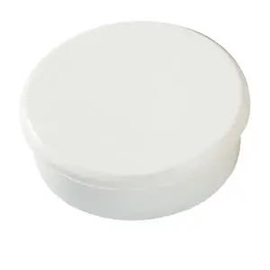 Dēļa magnets Dahle 95538 Balts 38mm x 38mm x 13.5mm 10 gab