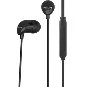 Iekļautas austiņas Philips TAE1156BK/03 ar 3,5 mm pieslēgvietu, trokšņu izolācija