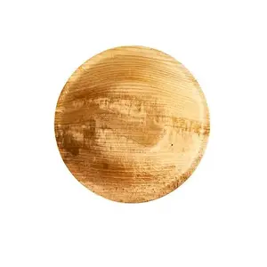 Plāksne Papstar 85508 Apaļa no palmu lapām 13 cm 30 mm