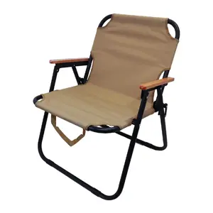 Kempinga krēsls BESK 9141847 — salokāms kompakts 50×44×72 cm
