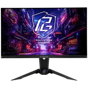 Монитор ASROCK PGO27QFV 27" 2560 x 1440 QD-OLED 0.03 мс 178° VESA USB-хаб Черный