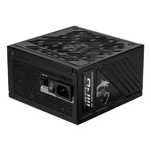 Блок питания MSI MPG A1250GS 1250 Вт ATX 80 PLUS Gold Полностью модульный 24‑pin, 2×16‑pin PCIe Gen5, 8×SATA, вентилятор 135 мм
