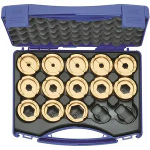 Klemmju preses matriceju komplekts Klauke R22SET 14 gab. priekš vadītājiem 6–300 mm²