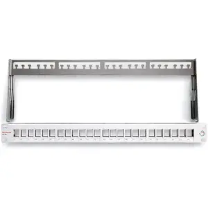 Pārejas panelis Dätwyler Cables 418019 RJ-45 Melns 482x44x160 mm