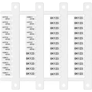 Labeling sign Finder 060.48 — signage plate for switches and sockets, 1 piece