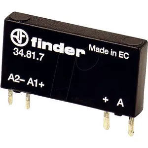 Finder relay finder FIN 34.81 05-240 single contact 2A 5VDC coil 240VAC load