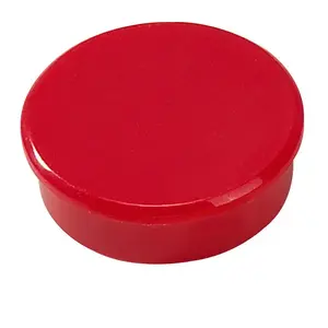Dēļa magnēts Dahle 95538 Sarkans 38mm x 38mm x 13.5mm Iepakojumā 10 gab.