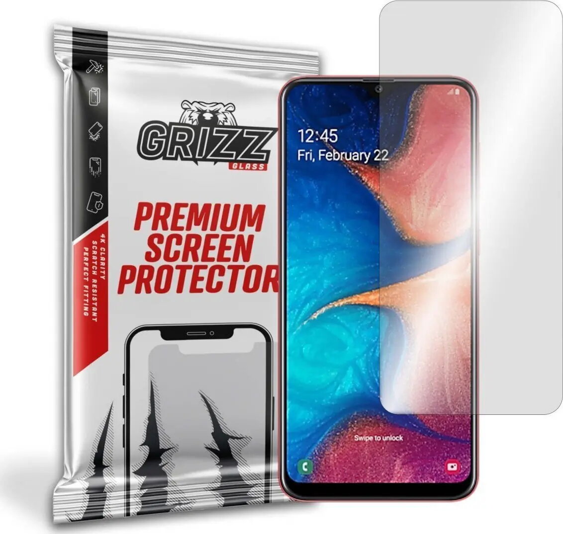 Hibrīdais aizsargstikls GrizzGlass priekš Samsung Galaxy