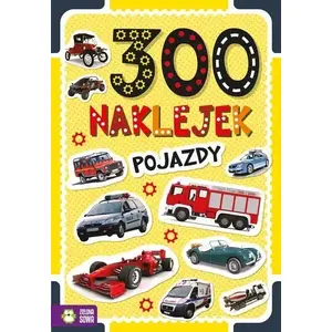 Sticker pack Zielona Sowa 300 stickers — 'Pojazdy EDUKAMP' — educational vehicle-themed stickers