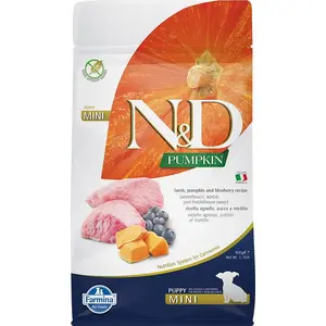 Сухой корм для собак Farmina Pet Foods PND008500S с ягненком, тыквой и черникой