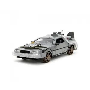Die-cast Car SIMBA Jada Toys Time Machine (Back to the Future 3) 1:24, Metal, Metallic Finish, Age 8+