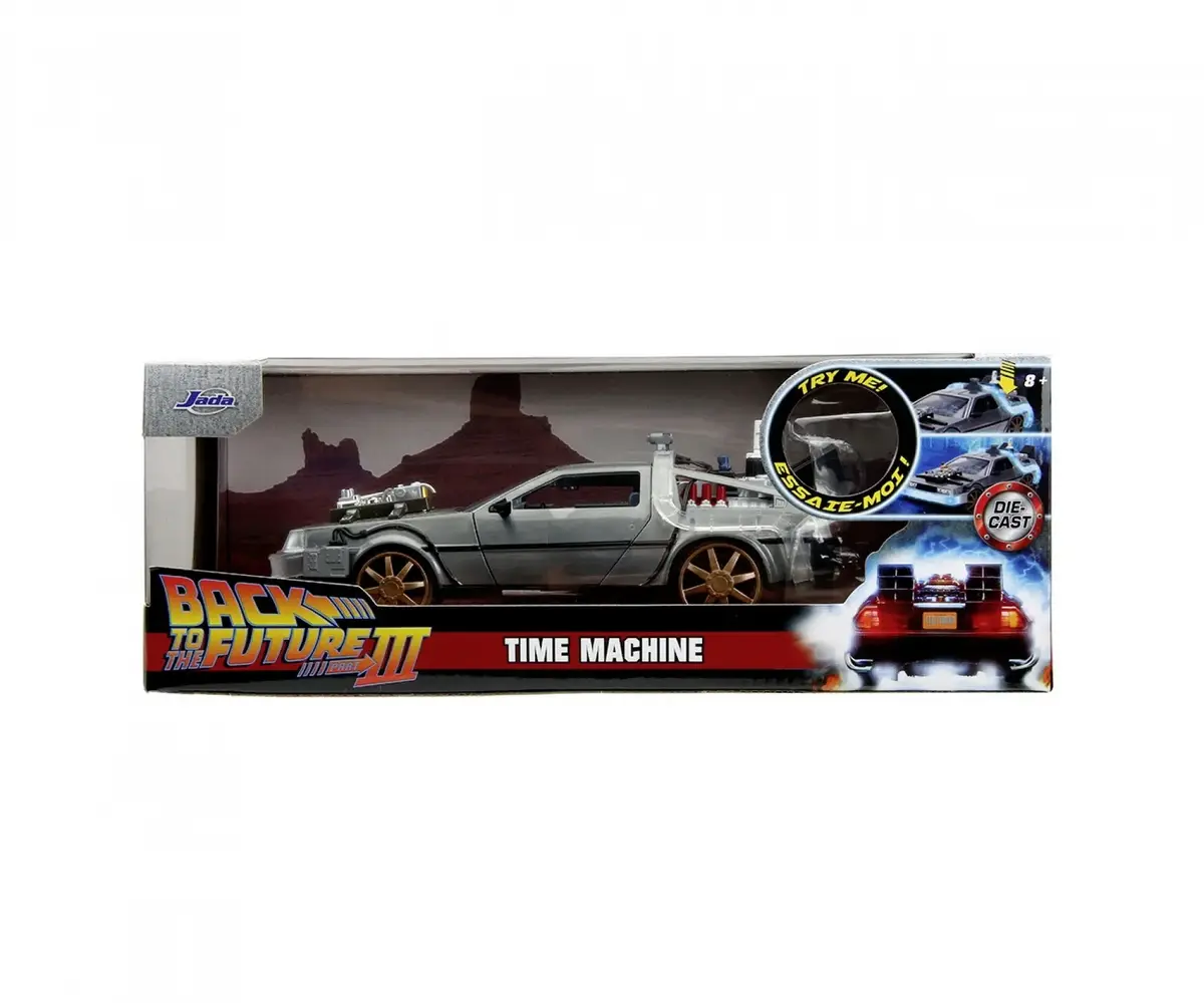 SIMBA Jada Toys Time Machine 1:24 metāla modelis Photo 4